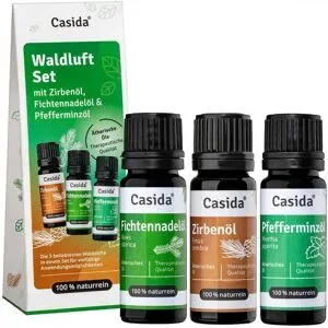 Casida, Casida Waldluft Set Zirben&fichtennadel&pfefferminz öl