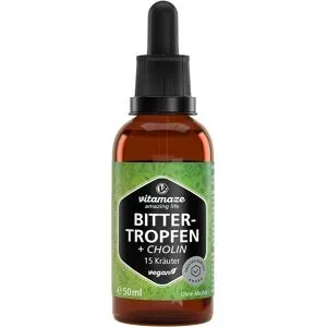 Vitamaze, Vitamaze Bitter Tropfen + Cholin vegan