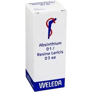 Weleda, Weleda Absinthium D1 Resina Laricis D3 aa Dilution
