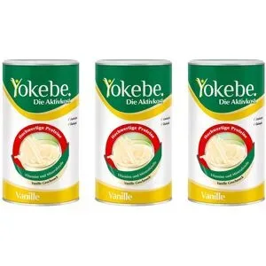 Yokebe, Yokebe Vanille - Diätshake zur Gewichtsabnahme - mit Protein