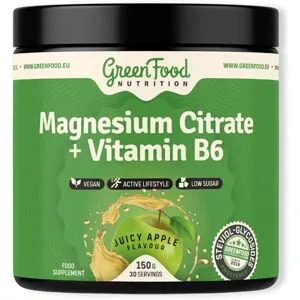 Green Food, Green Food Magnesium Citrate + Vitamin B6 Juicy Apple