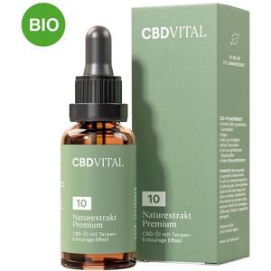 CBD Vital, CBD Öl 10% Naturextrakt Premium CBD VITAL