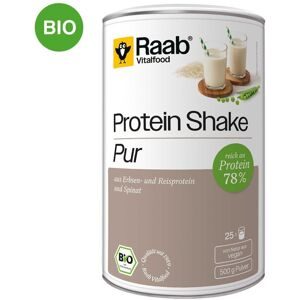 Raab, Raab Vitalfood Protein Shake Pur Bio Pulver