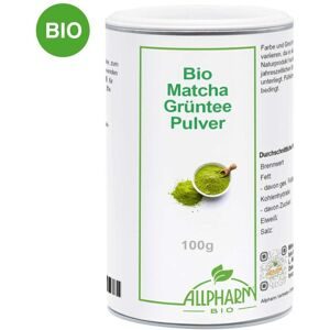 Allpharm, Bio Matcha Grünteepulver Allpharm