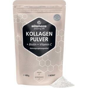 Vitamaze, Vitamaze Kollagen Pulver + Biotin + Vitamin C
