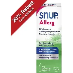 SNUP, Snup Allerg 137 mg/50 mg pro Sprühstoß Nasenspray