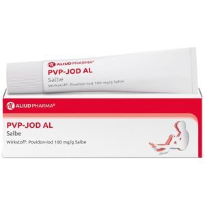 ALIUD Pharma GmbH, PVP-Jod AL Salbe bei Wunddesinfektion (Antiseptikum)