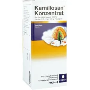 Kamillosan, Kamillosan Konzentrat: Erkältungsmittel Mundspülung, Inhalation