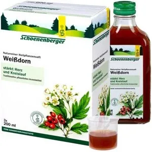 Schoenenberger, Schoenenberger Naturreiner Heilpflanzensaft Weißdorn