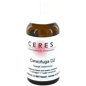 undefined, Ceres Cimicifuga D2 Dilution