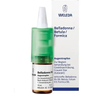 Weleda, Weleda Belladonna/betula/formica Augentropfen