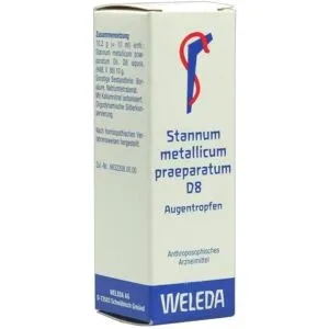 Weleda, Weleda Stannum Met. Praeparat. D8 Augentropfen