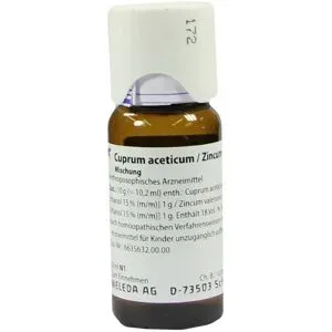 undefined, Cuprum Aceticum Zincum Valerianicum Dilution