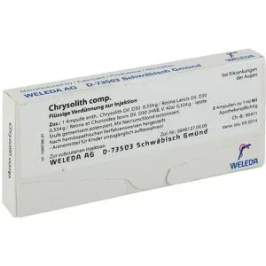 Weleda, Weleda Chrysolith compositus Ampullen