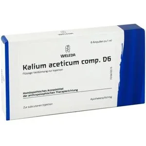 Weleda, Weleda Kalium Acetic. Comp. D6 Ampullen