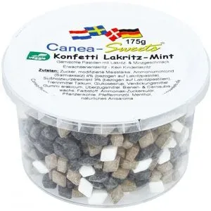Canea-Sweets, Canea-Sweets Konfetti Lakritz mint