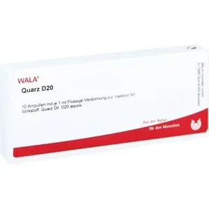 Wala, Wala Quarz D20 Ampullen