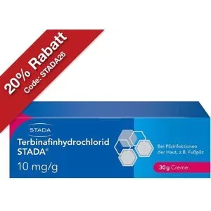 Terbinafin STADA, Terbinafin STADA Terbinafinhydrochlorid STADA 10mg/g Creme