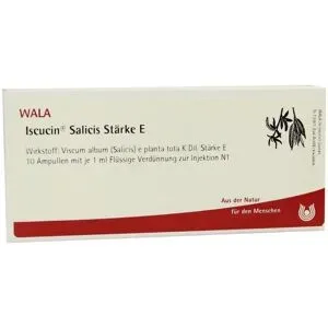Wala, Wala Iscucin Salicis Stärke E Ampullen