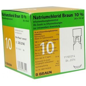 Braun, Natriumchlorid 10% Braun Mpc Infusionslsg.-konz.