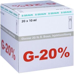 Braun, Glucose 20% Braun Mini Plasco connect iniecto -lsg.