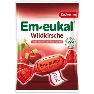 Em-eukal, Em-eukal Em Eukal Bonbons Wildkirsche zuckerfrei