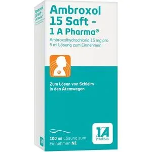 Ambroxol, Ambroxol 15 Saft-1A Pharma