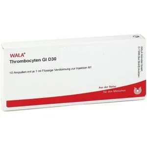 Wala, Wala Thrombocyten Gl D30 Ampullen