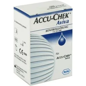accu chek, Accu Chek Aviva Kontroll Lösung
