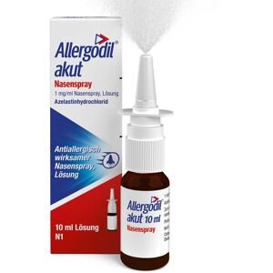 Allergodil, Allergodil akut Nasenspray mit Azelastin gegen Heuschnupfen