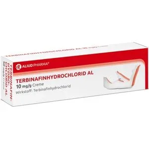 AL Aliud Pharma, AL Aliud Pharma Terbinafinhydrochlorid AL 10 mg/g Creme bei Fußpilz