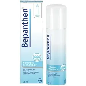 Bepanthen, Bepanthen Kühlendes Schaumspray bei Verbrennungen & Sonnenbrand