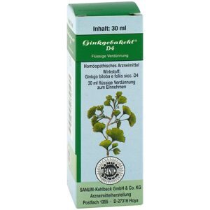 undefined, Ginkgobakehl D4 Tropfen