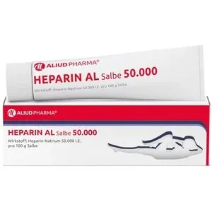 AL Aliud Pharma, AL Aliud Pharma Heparin AL Salbe 50.000 bei Prellungen oder Blutergüssen
