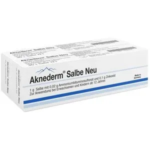 Aknederm, Aknederm Salbe Neu