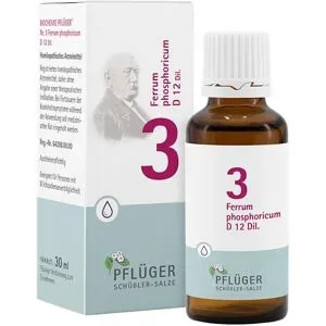 Biochemie Pflüger, Biochemie Pflüger 3 Ferrum phosphoricum D12 Tropfen