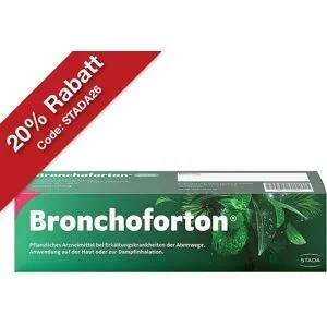 Bronchoforton, Bronchoforton Erkältungssalbe mit Eukalyptus