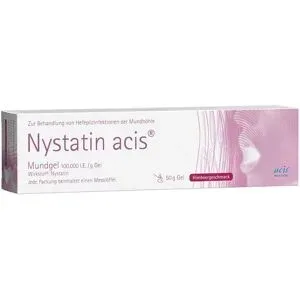 Nystatin acis, Nystatin acis Mundgel