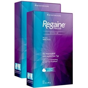 Regaine, Regaine Frauen Schaum mit Minoxidil bei erblichem Haarausfall