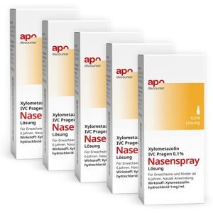 apodiscounter, Nasenspray Xylometazolin 0,1 % Lösung von apodiscounter