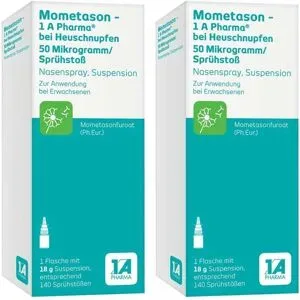 1 A Pharma, Mometason 1 A Pharma bei Heuschnupfen