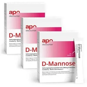 apodiscounter, D-Mannose Sticks 2000 mg von apodiscounter