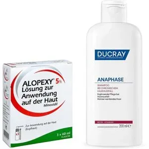 undefined, Alopexy 5% Lösung 3x60 ml + Anaphase Begleitshampoo 200ml