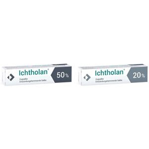 Ichtholan, Ichtholan Zugsalbe 50% + Zugsalbe 20%