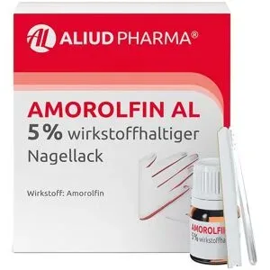 AL Aliud Pharma, AL Aliud Pharma Amorolfin AL 5% Nagellack bei Nagelpilz