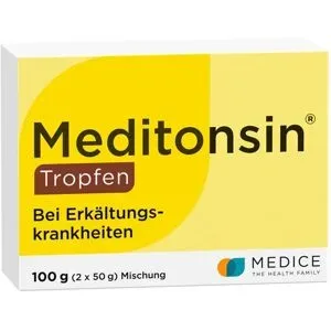 Meditonsin, Meditonsin Tropfen bei ersten Anzeichen einer Erkältung