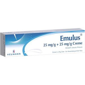 Emulus, Emulus 25 mg/g + 25 mg/g Creme