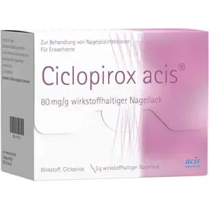 undefined, Ciclopirox acis 80mg/g