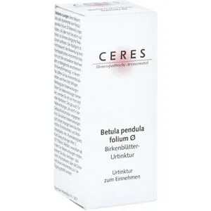undefined, Ceres Betula pendula folium Urtinktur