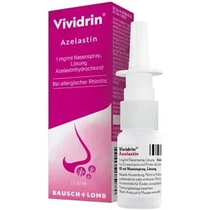 Vividrin, Vividrin Azelastin Nasenspray bei Heuschnupfen und Allergien